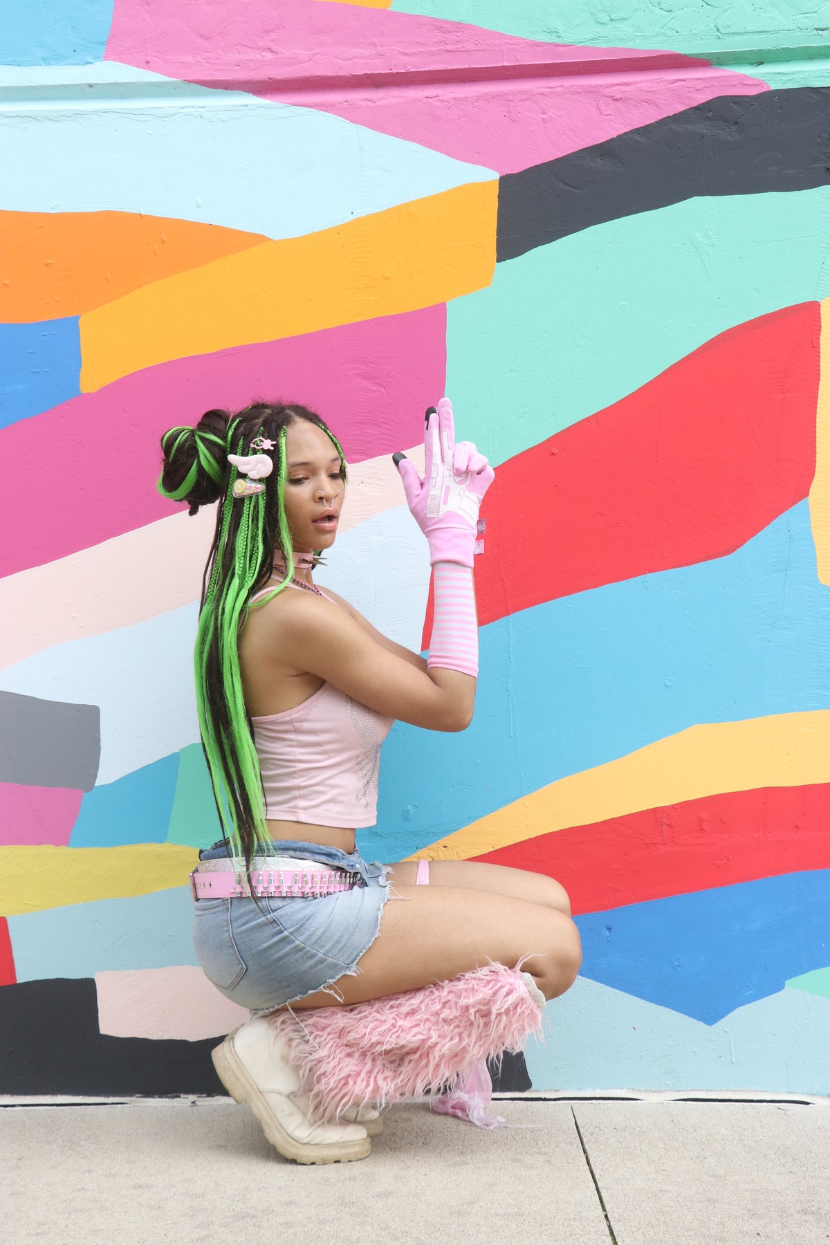 WC Glock Gloves P!nk Colorway