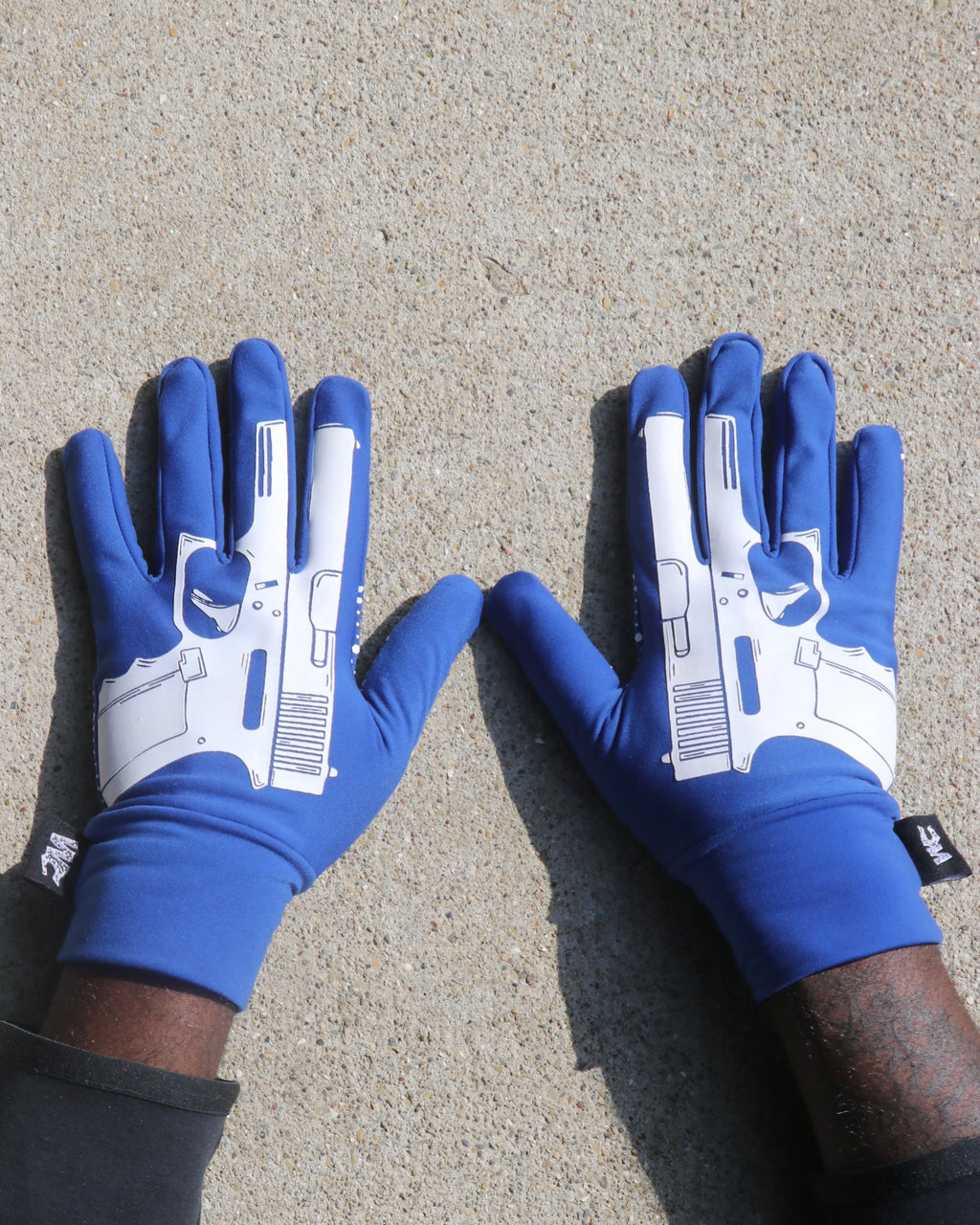 WC Glock Gloves Blew Colorway