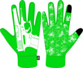 WC Glock Gloves Slime green Colorway