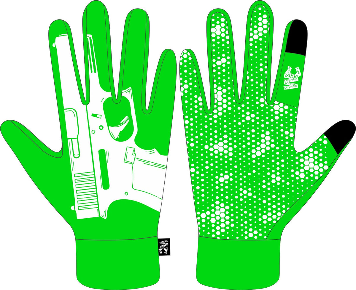 WC Glock Gloves Slime green Colorway